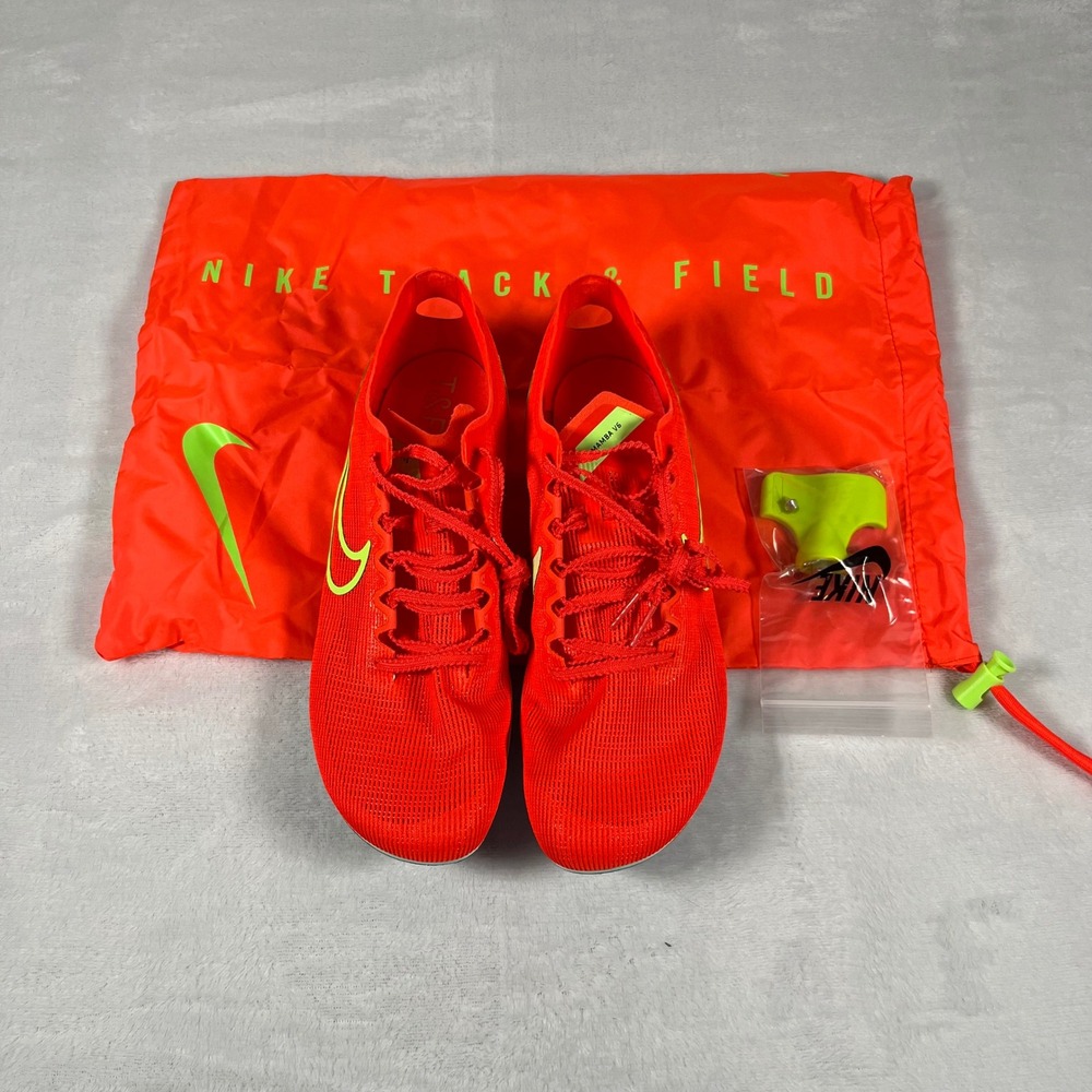 Nike Zoom Mamba V6 Track FieldDistance Spikes Bright Crimson Volt DR2733-601 9.5